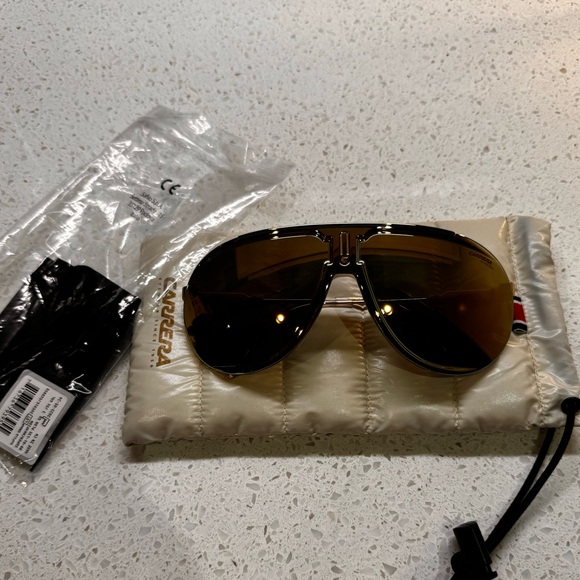 Carrera Super-champion special edition Sunglasses- NWT incl puffy case 99-01-135 - Picture 2 of 16
